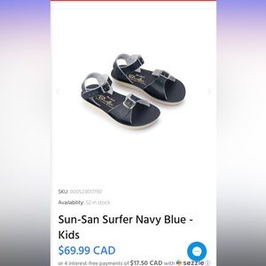 Salt Water Sandals